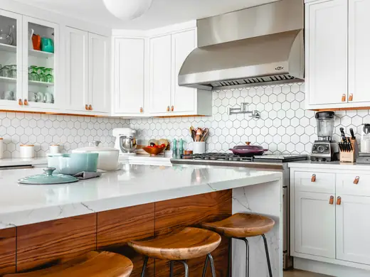 Clean, bright home interior